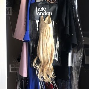 26 inch Blonde HALO London human hair extension